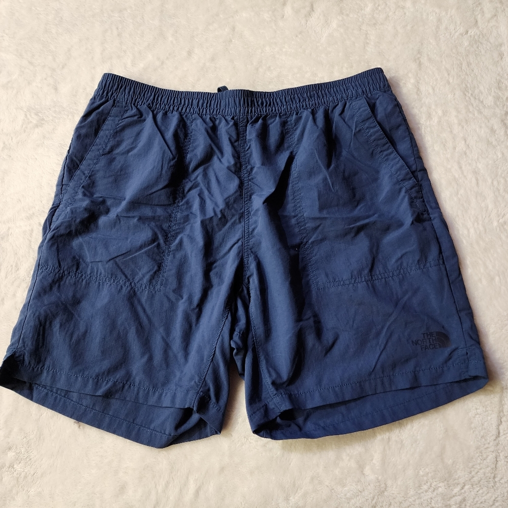 The North Face Men's Blue Athletic Cargo Shorts Size Large